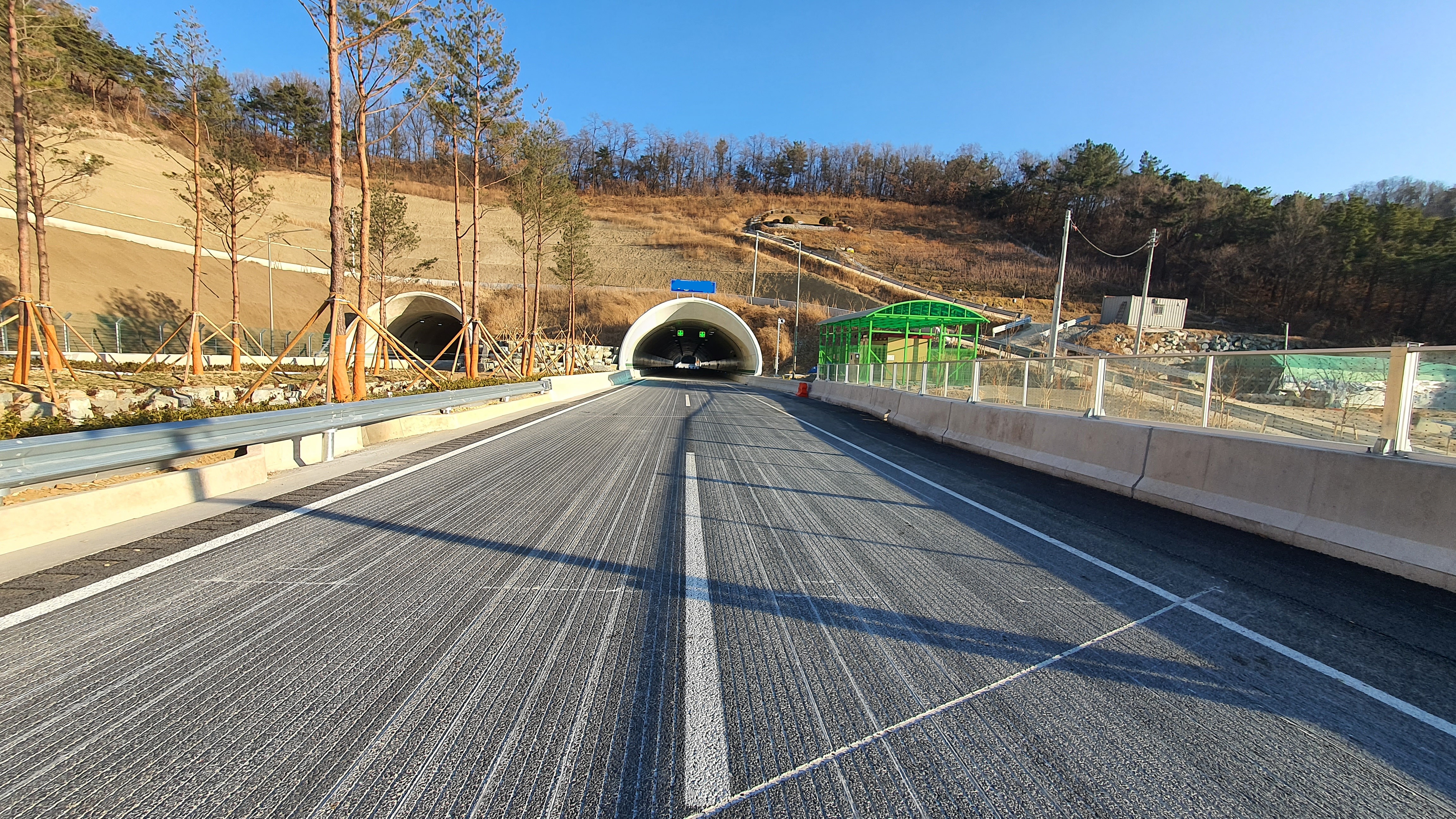 대구외곽순환도로 6공구  - 도로열선 시스템